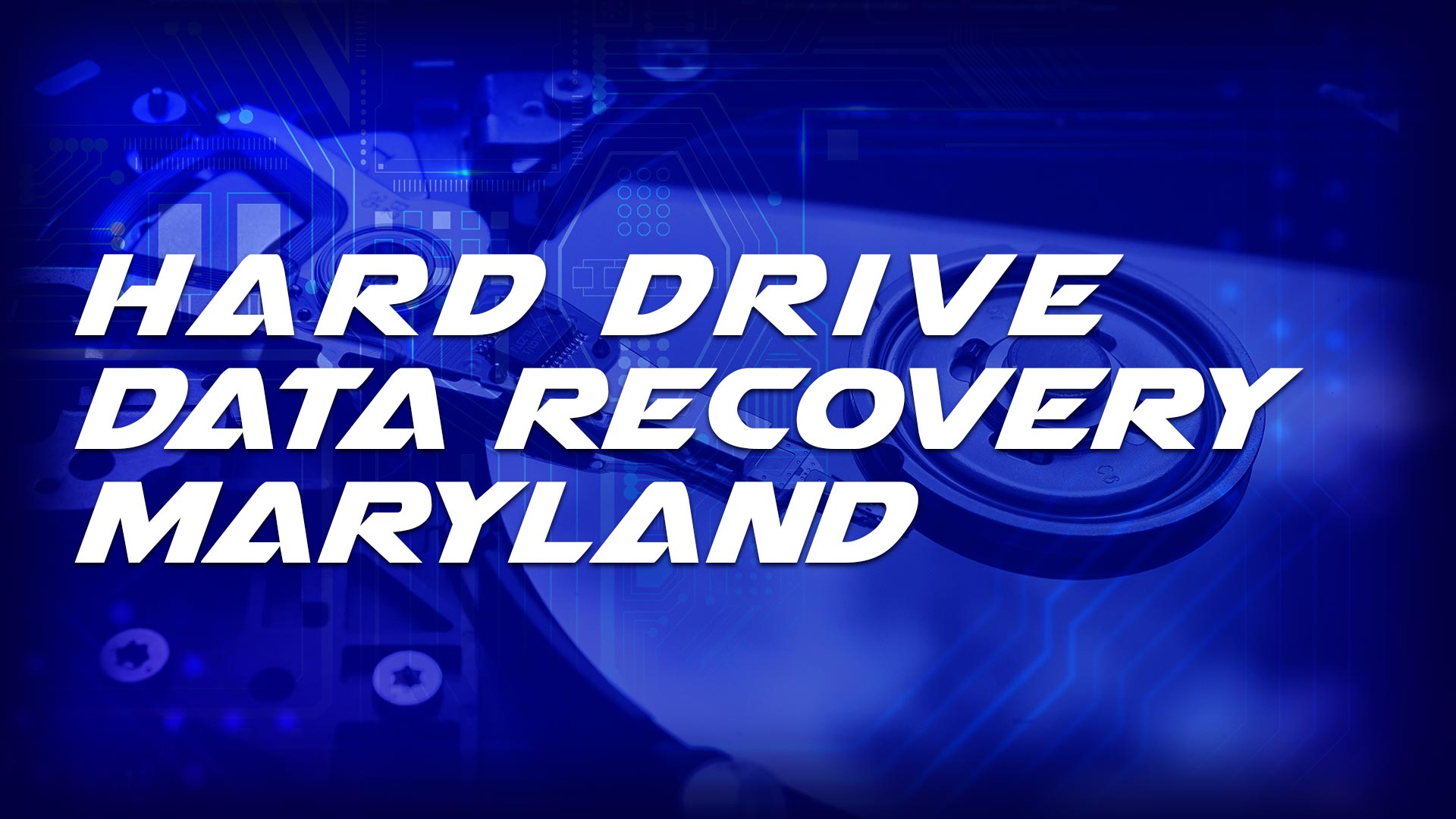 Hard Drive Data Recovery Maryland - Expert HDD Data Recovery